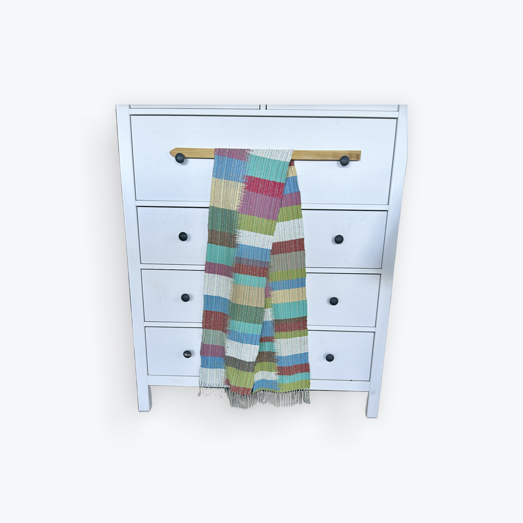 Handwoven cotton scarf