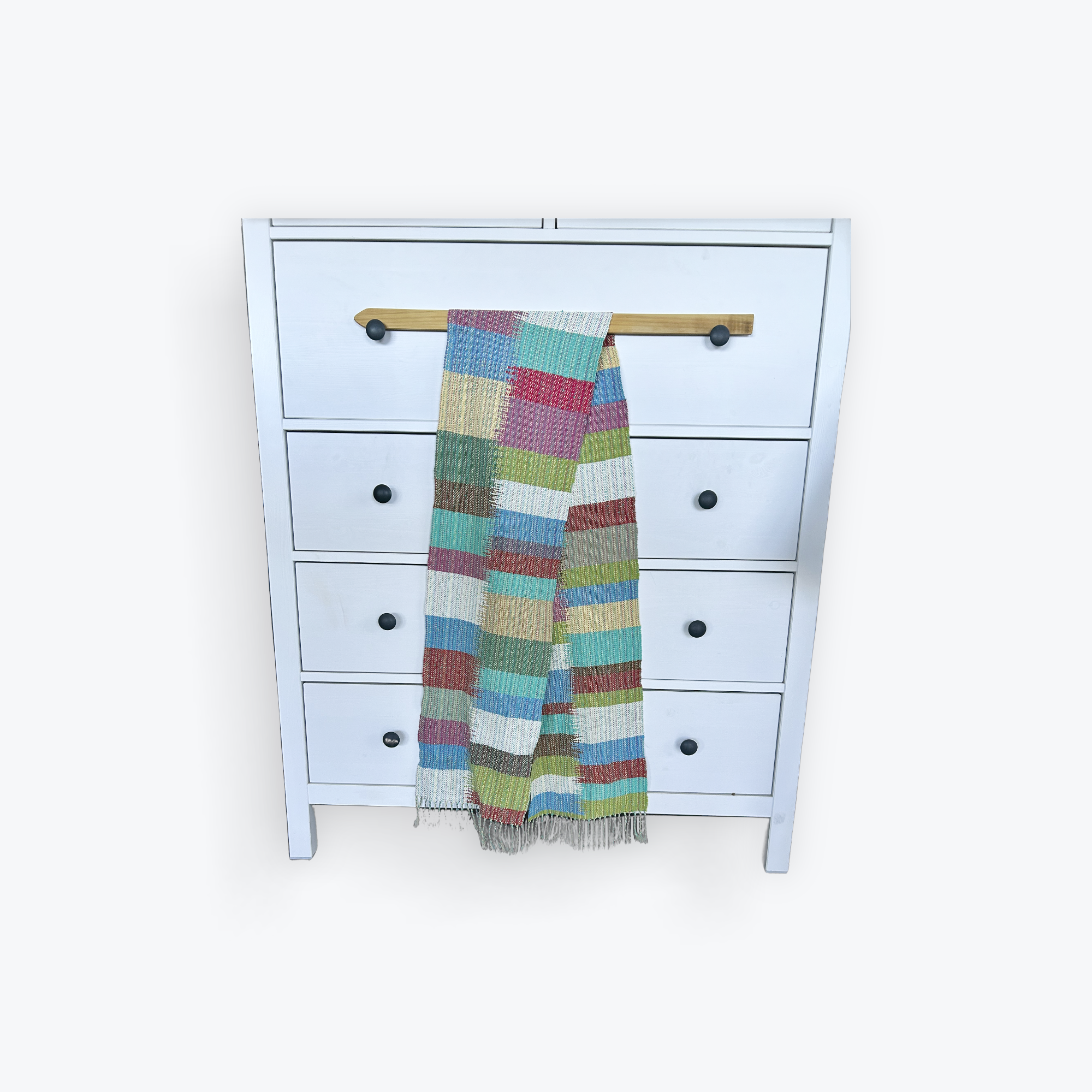 Handwoven cotton scarf